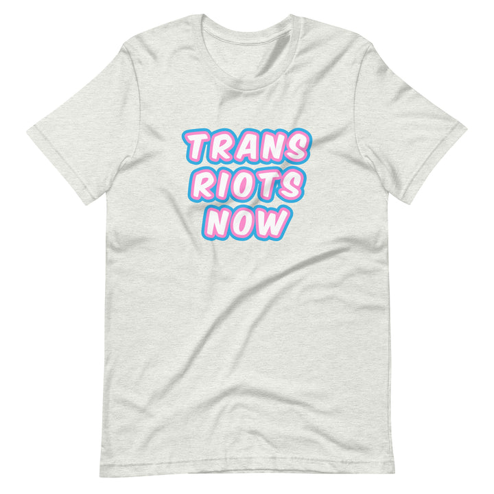 Trans Riots Now T-Shirt T-shirts The Rainbow Stores