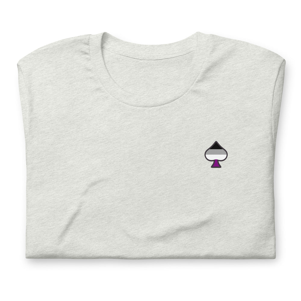 Ace of Spades Asexual Pride T-Shirt T-shirts The Rainbow Stores