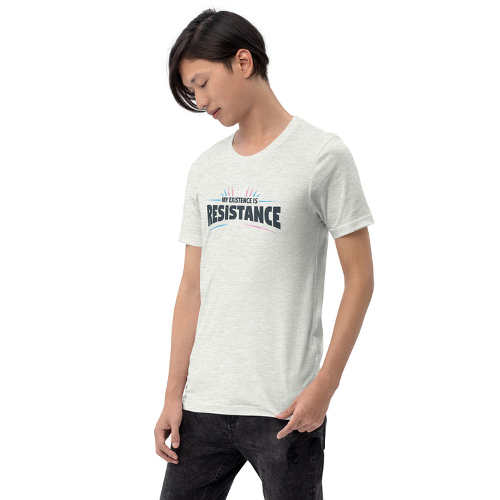 My Existence Is Resistance Trans Pride T-Shirt T-shirts The Rainbow Stores