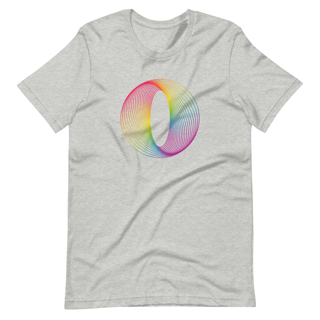 Rainbow Abstract Line Art T-Shirt T-shirts The Rainbow Stores