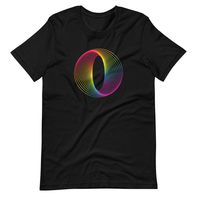 Rainbow Abstract Line Art T-Shirt T-shirts The Rainbow Stores