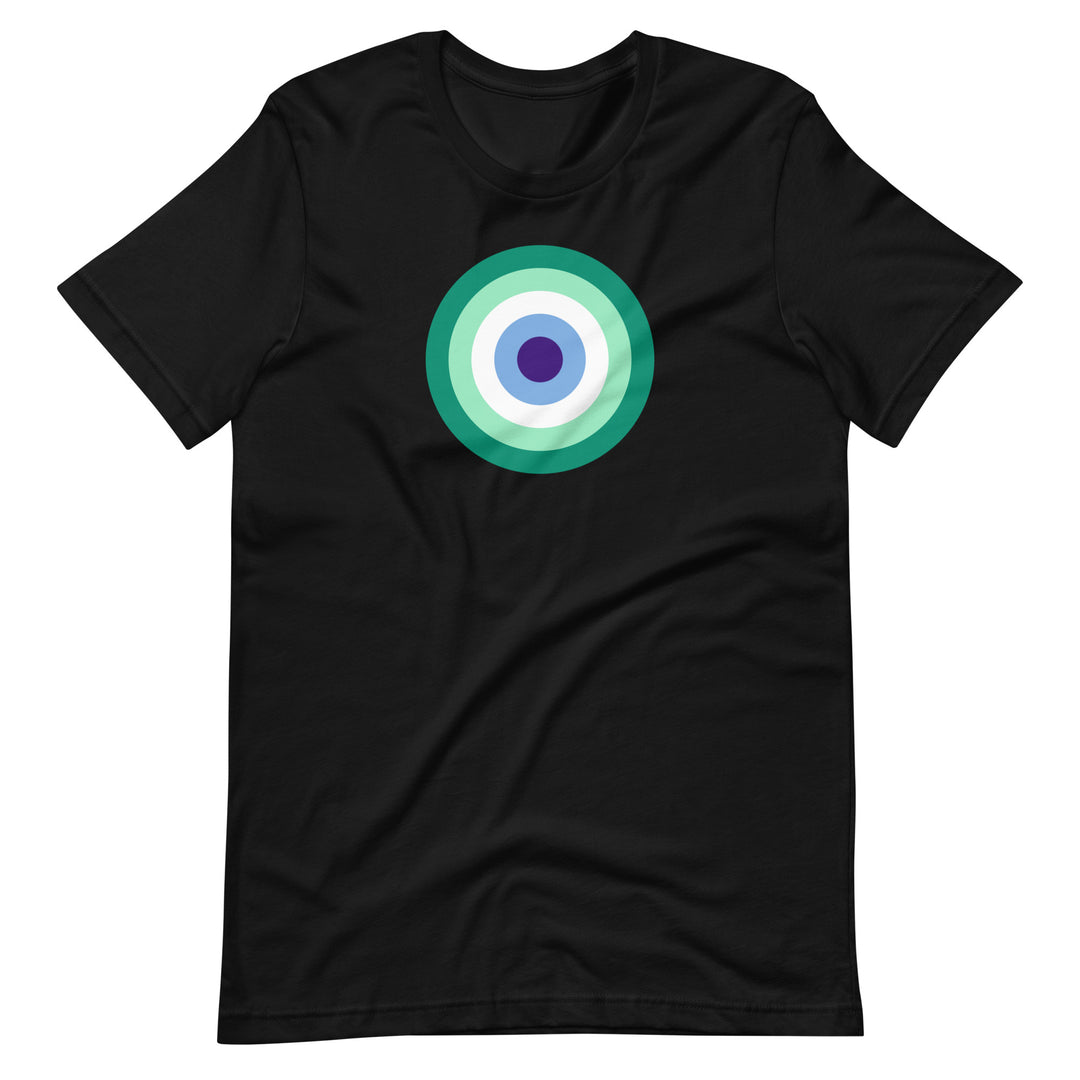 Gay Men's Five Colour Pride Roundel T-Shirt T-shirts The Rainbow Stores