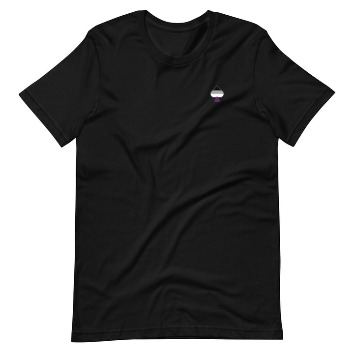 Ace of Spades Asexual Pride T-Shirt T-shirts The Rainbow Stores