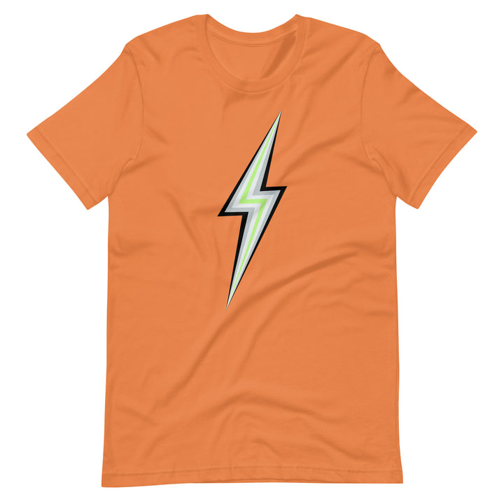 Agender Lightning T-shirt T-shirts The Rainbow Stores