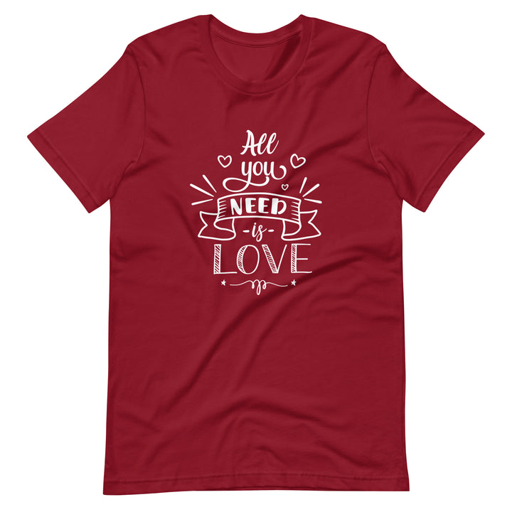 All You Need Is Love T-Shirt T-shirts The Rainbow Stores