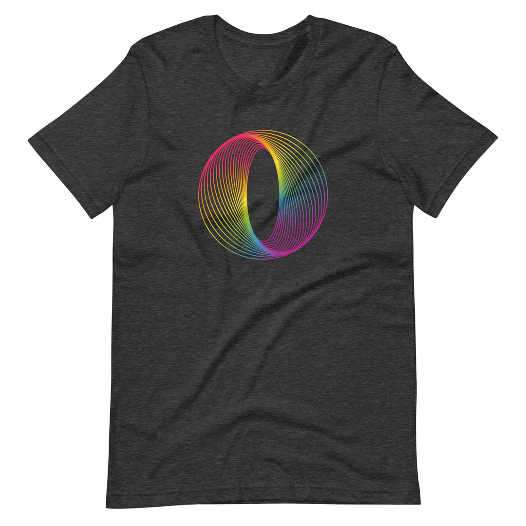 Rainbow Abstract Line Art T-Shirt T-shirts The Rainbow Stores