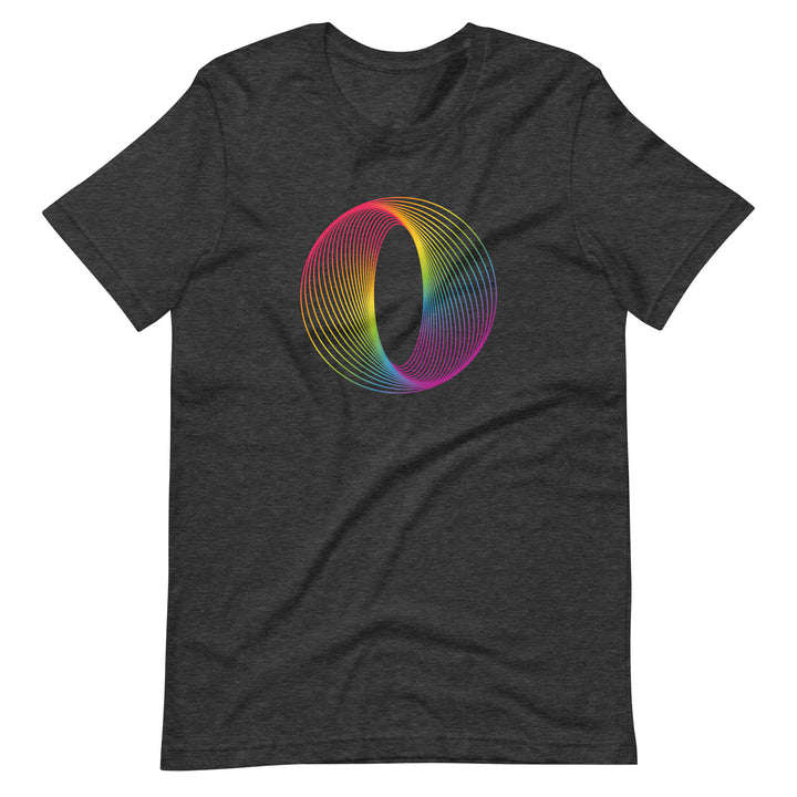 Rainbow Abstract Line Art T-Shirt T-shirts The Rainbow Stores