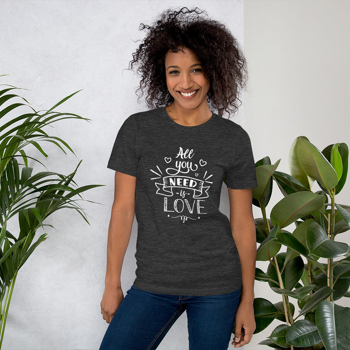 All You Need Is Love T-Shirt T-shirts The Rainbow Stores