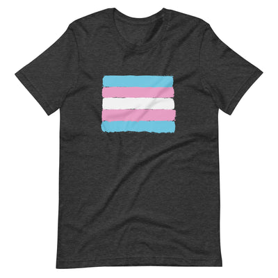 Hand Drawn Trans Pride Flag T-Shirt T-shirts The Rainbow Stores