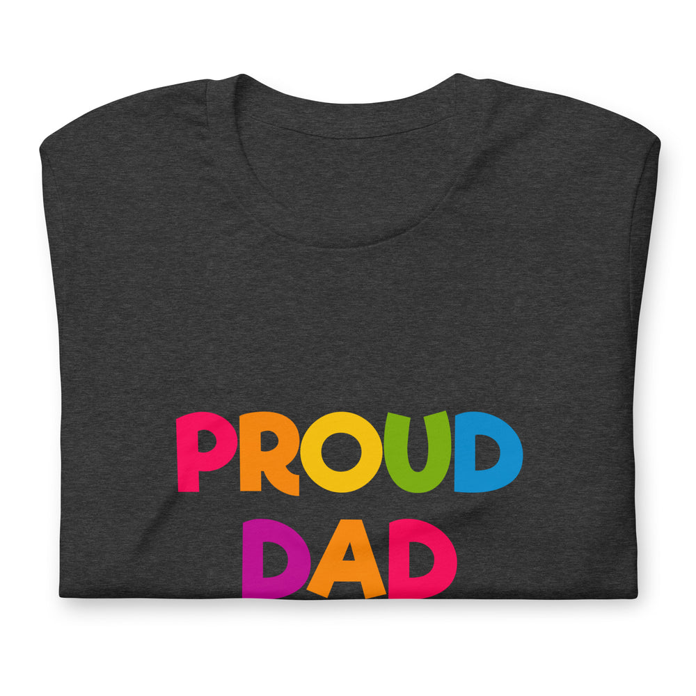 Proud Dad T-Shirt T-shirts The Rainbow Stores