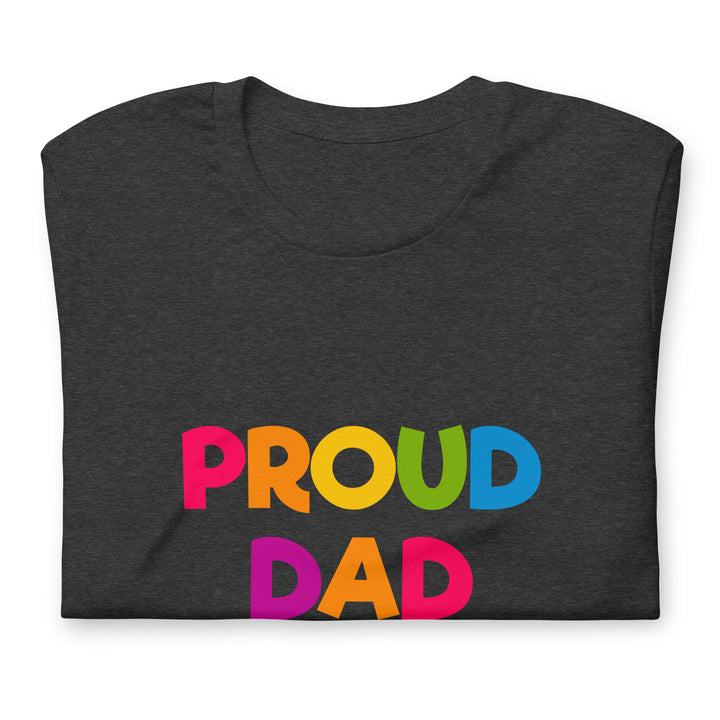 Proud Dad T-Shirt T-shirts The Rainbow Stores