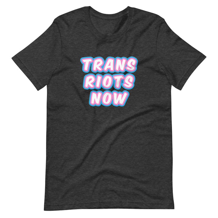 Trans Riots Now T-Shirt T-shirts The Rainbow Stores