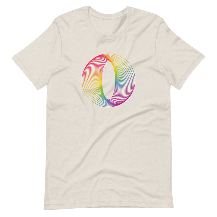 Rainbow Abstract Line Art T-Shirt T-shirts The Rainbow Stores