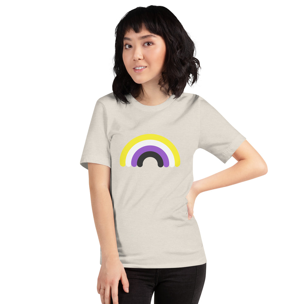 Non-Binary Rainbow T-Shirt T-shirts The Rainbow Stores
