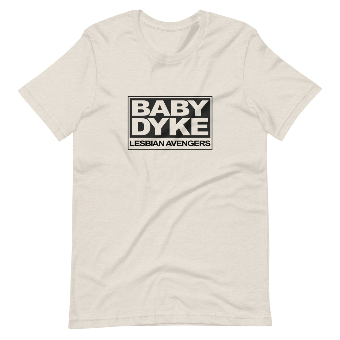 Lesbian Avengers Baby Dyke T-Shirt T-shirts The Rainbow Stores