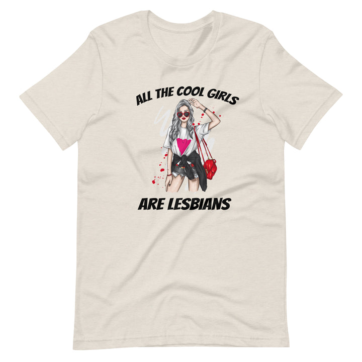 All The Cool Girls Are Lesbians T-Shirt T-shirts The Rainbow Stores