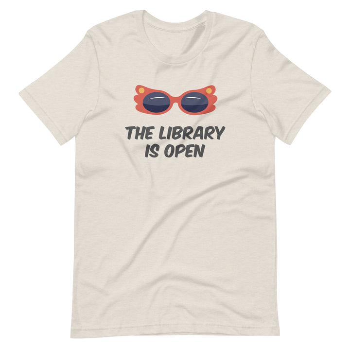 The Library Is Open RuPaul's Drag Race T-shirt T-shirts The Rainbow Stores