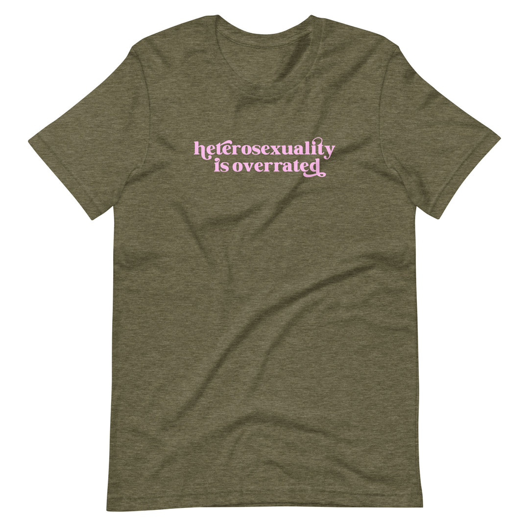 Heterosexuality Is Overrated T-Shirt T-shirts The Rainbow Stores
