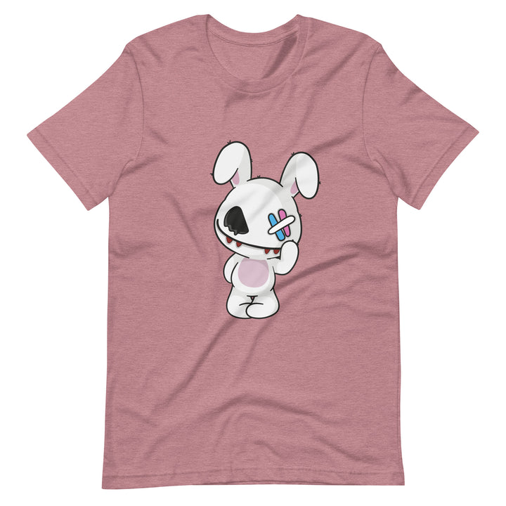 Deadly Bunny Says Trans Rights T-Shirt T-shirts The Rainbow Stores