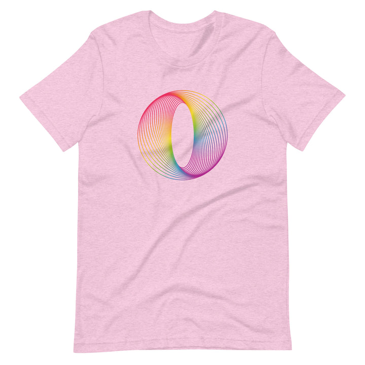 Rainbow Abstract Line Art T-Shirt T-shirts The Rainbow Stores