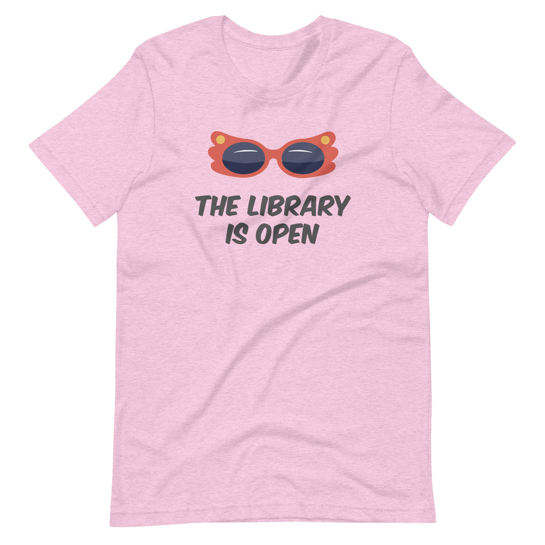 The Library Is Open RuPaul's Drag Race T-shirt T-shirts The Rainbow Stores