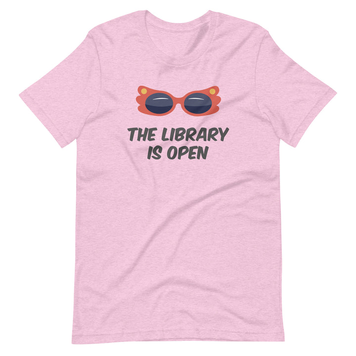 The Library Is Open RuPaul's Drag Race T-shirt T-shirts The Rainbow Stores