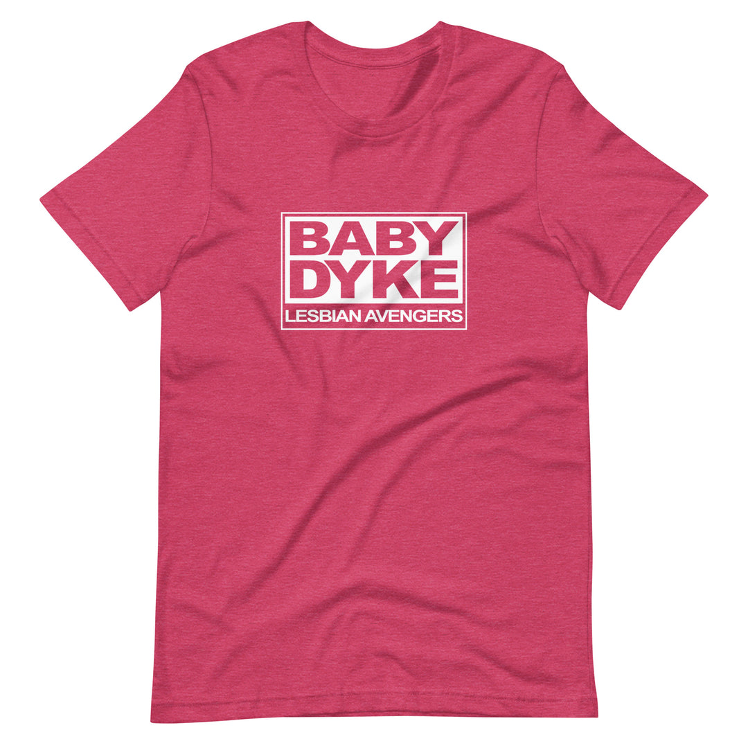 Lesbian Avengers Baby Dyke T-Shirt T-shirts The Rainbow Stores