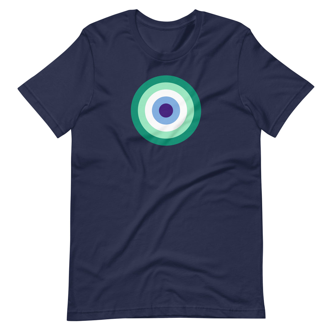 Gay Men's Five Colour Pride Roundel T-Shirt T-shirts The Rainbow Stores