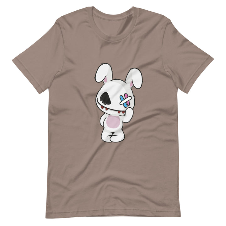 Deadly Bunny Says Trans Rights T-Shirt T-shirts The Rainbow Stores
