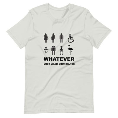 Inclusive Restroom Sign T-Shirt T-shirts The Rainbow Stores