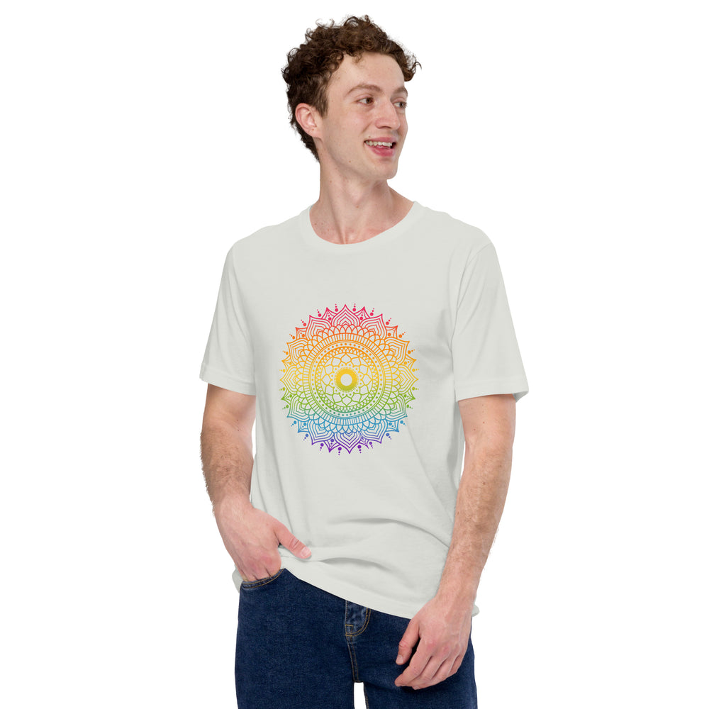 Rainbow Mandala T-Shirt T-shirts The Rainbow Stores