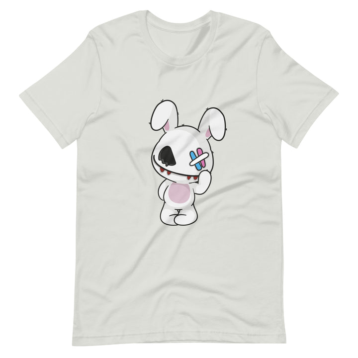 Deadly Bunny Says Trans Rights T-Shirt T-shirts The Rainbow Stores