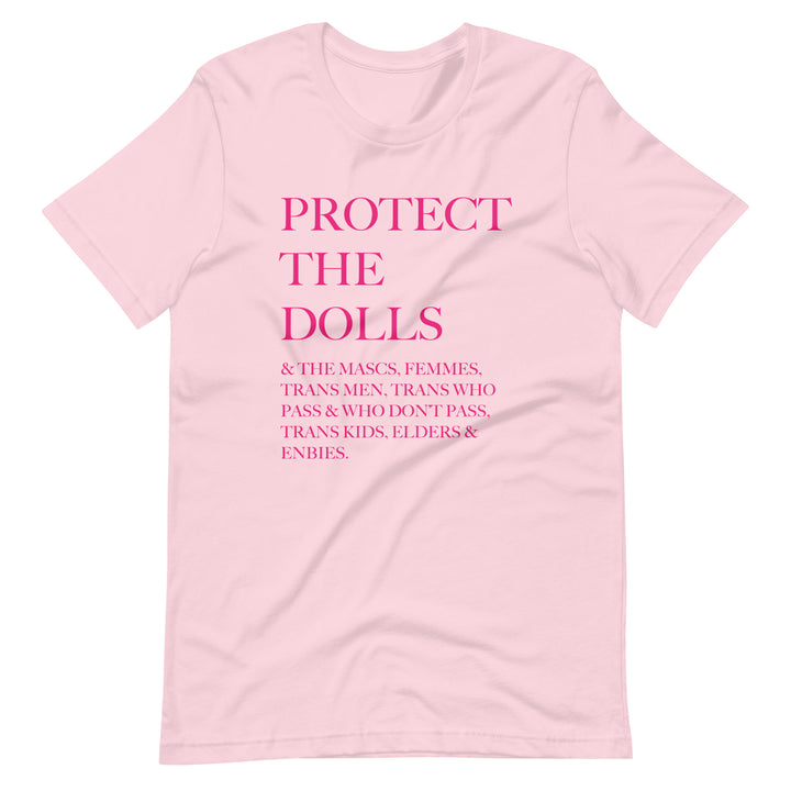 Protect The Dolls And The Mascs Inclusive T-Shirt T-shirts The Rainbow Stores