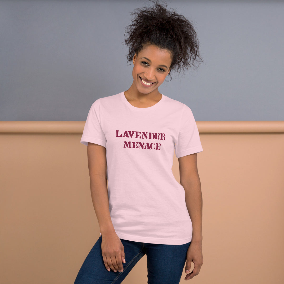 Lavender Menace T-shirt T-shirts The Rainbow Stores