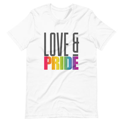 Love And Pride T-shirt T-shirts The Rainbow Stores