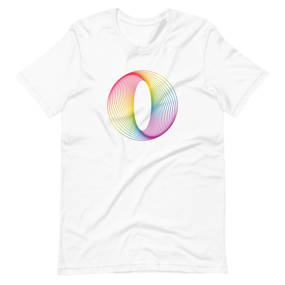 Rainbow Abstract Line Art T-Shirt T-shirts The Rainbow Stores