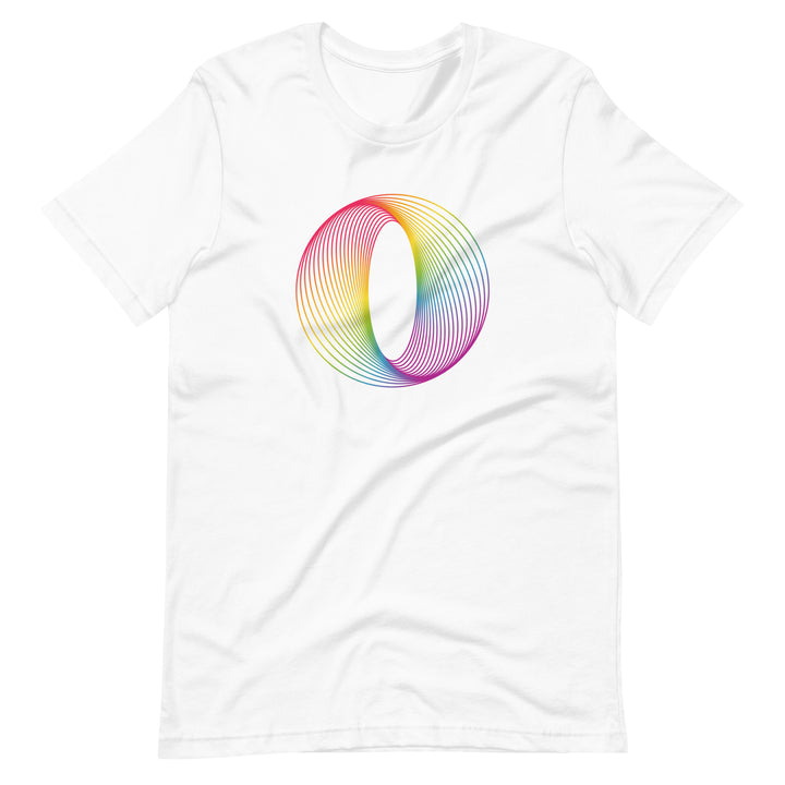 Rainbow Abstract Line Art T-Shirt T-shirts The Rainbow Stores