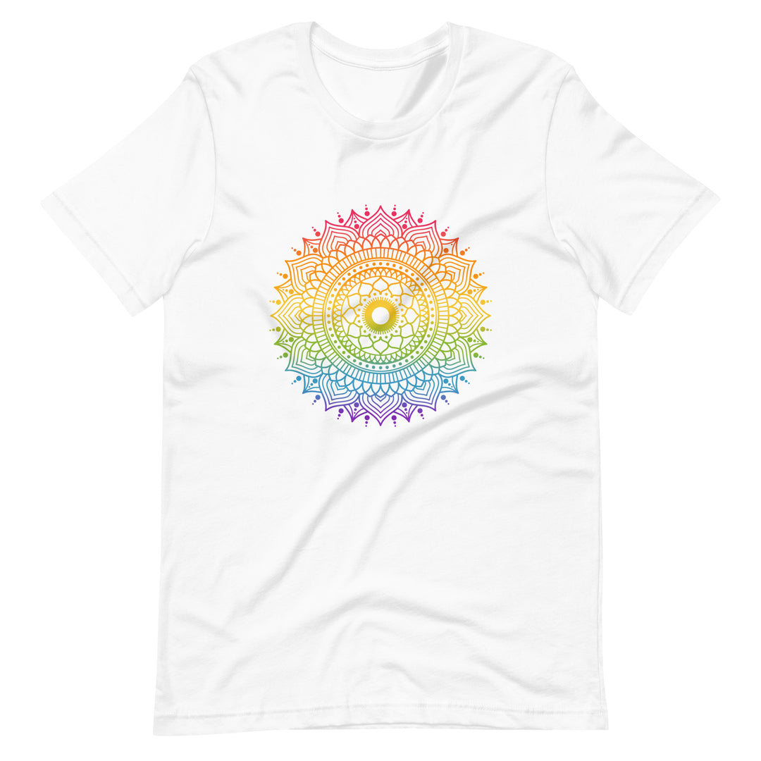 Rainbow Mandala T-Shirt T-shirts The Rainbow Stores