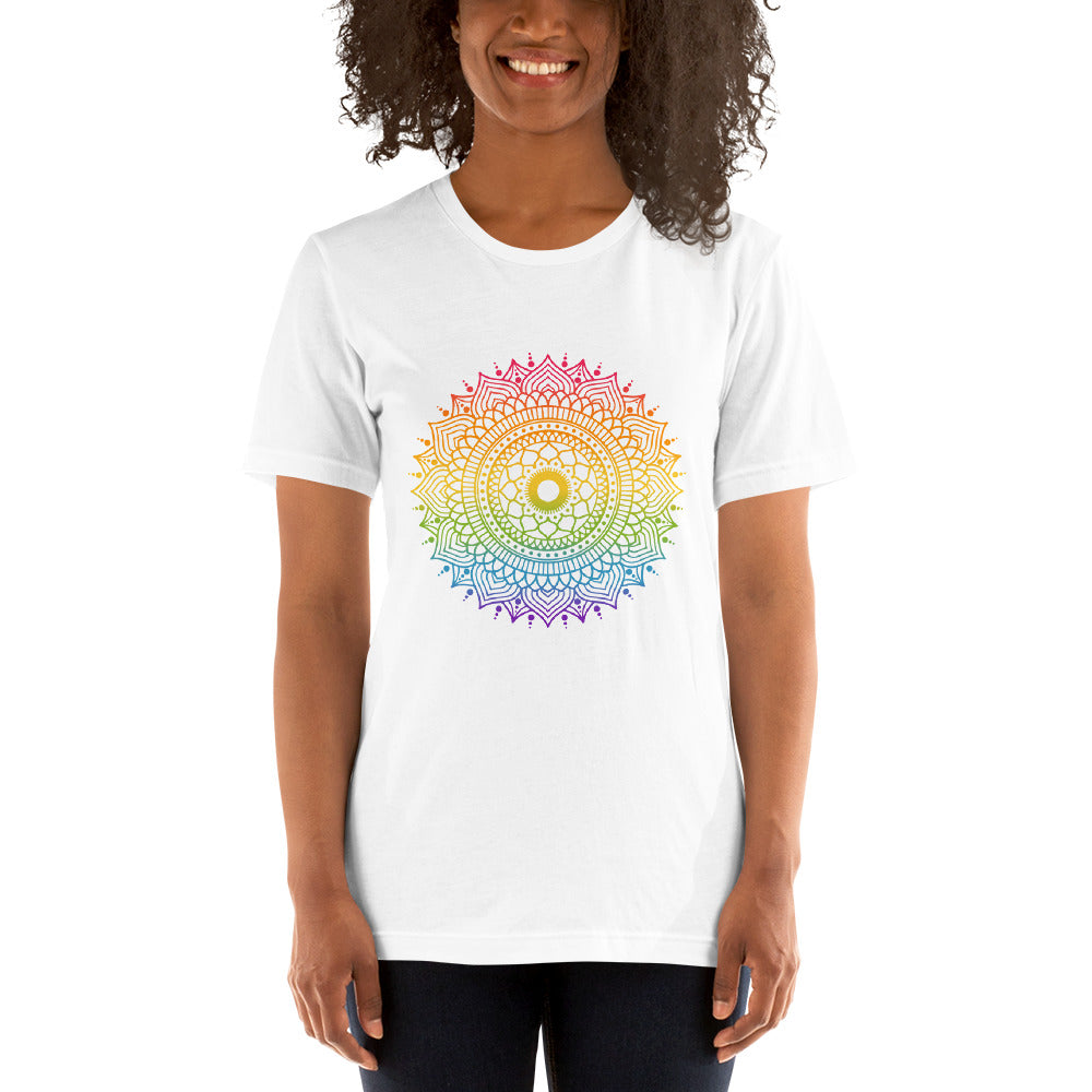 Rainbow Mandala T-Shirt T-shirts The Rainbow Stores