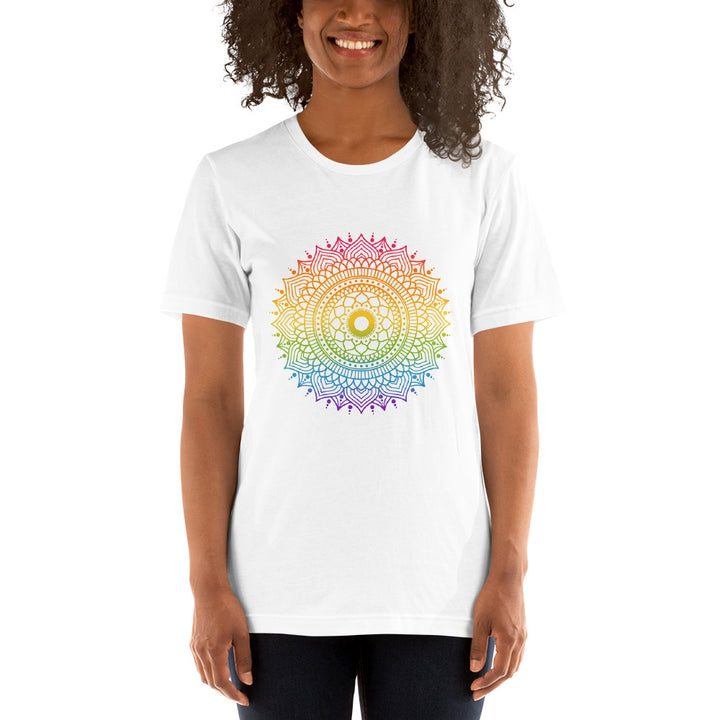Rainbow Mandala T-Shirt T-shirts The Rainbow Stores
