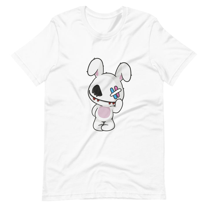 Deadly Bunny Says Trans Rights T-Shirt T-shirts The Rainbow Stores