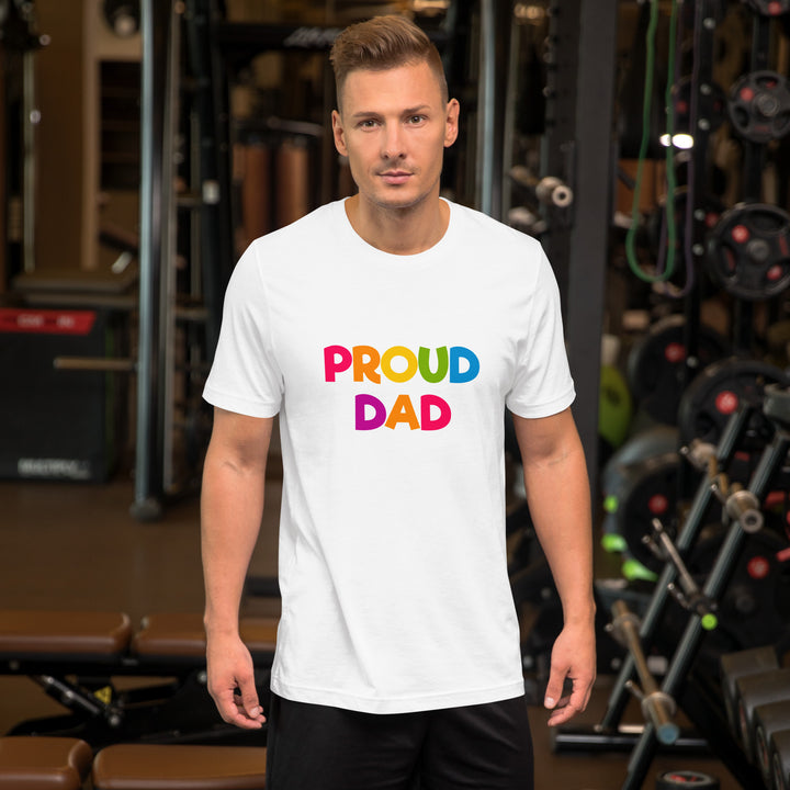 Proud Dad T-Shirt T-shirts The Rainbow Stores