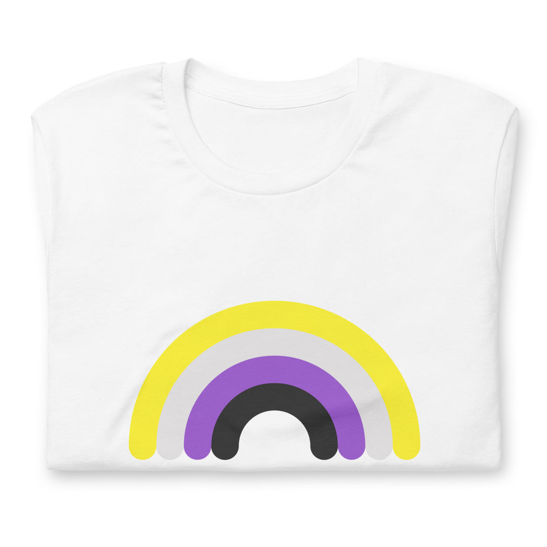 Non-Binary Rainbow T-Shirt T-shirts The Rainbow Stores