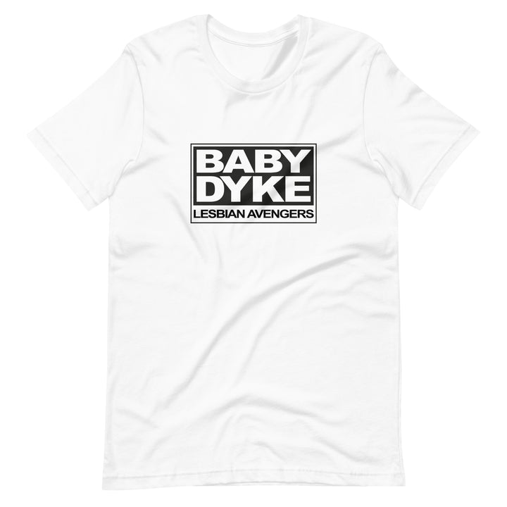 Lesbian Avengers Baby Dyke T-Shirt T-shirts The Rainbow Stores
