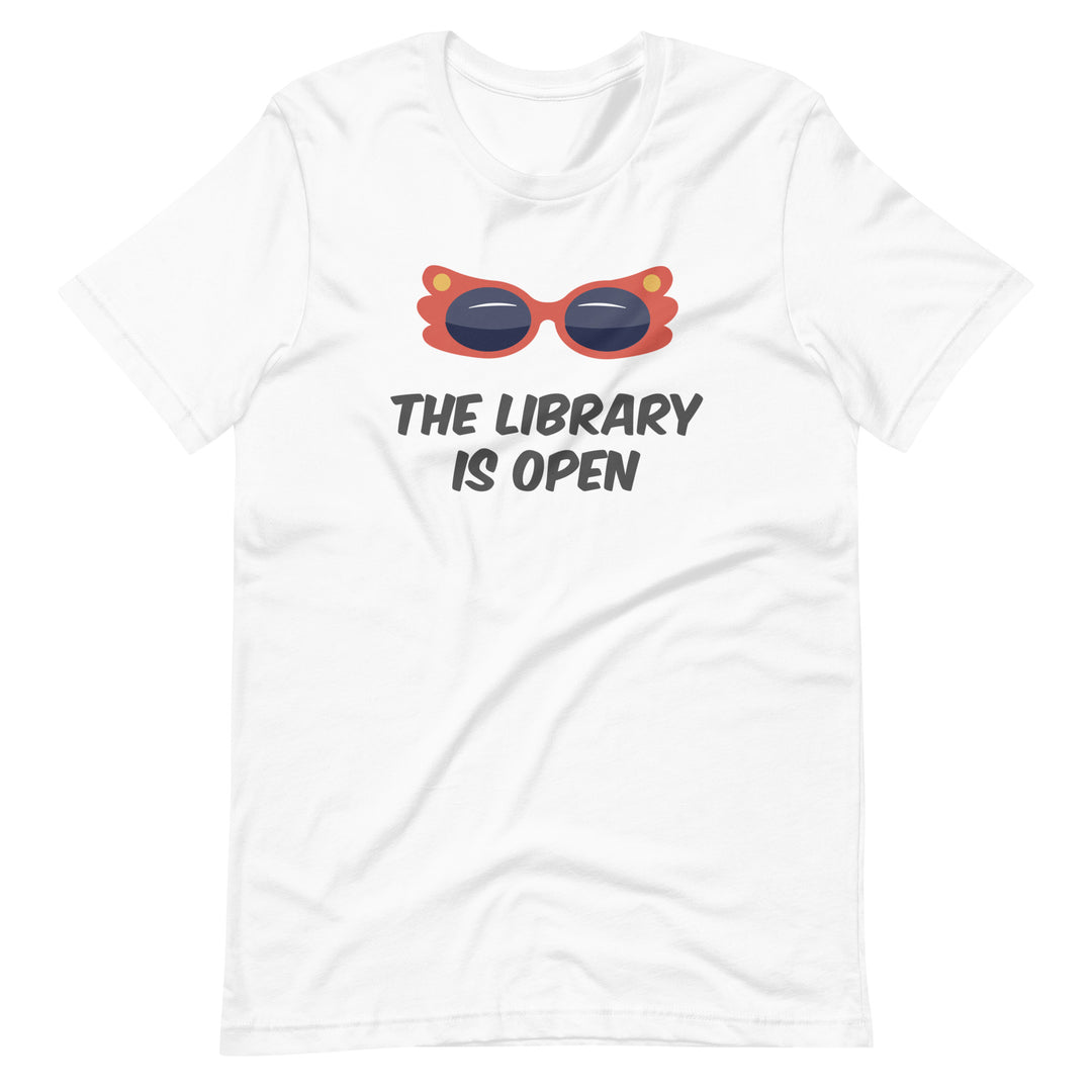 The Library Is Open RuPaul's Drag Race T-shirt T-shirts The Rainbow Stores