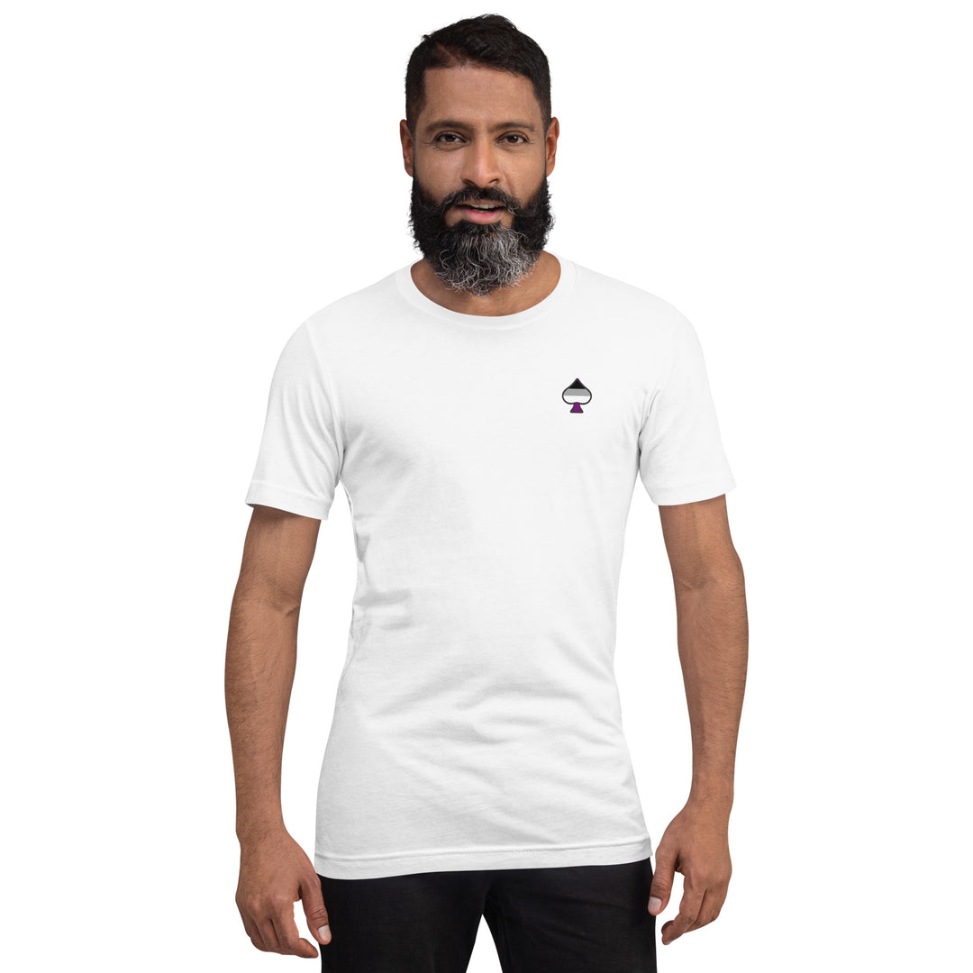 Ace of Spades Asexual Pride T-Shirt T-shirts The Rainbow Stores