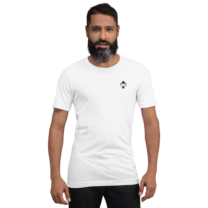 Ace of Spades Asexual Pride T-Shirt T-shirts The Rainbow Stores