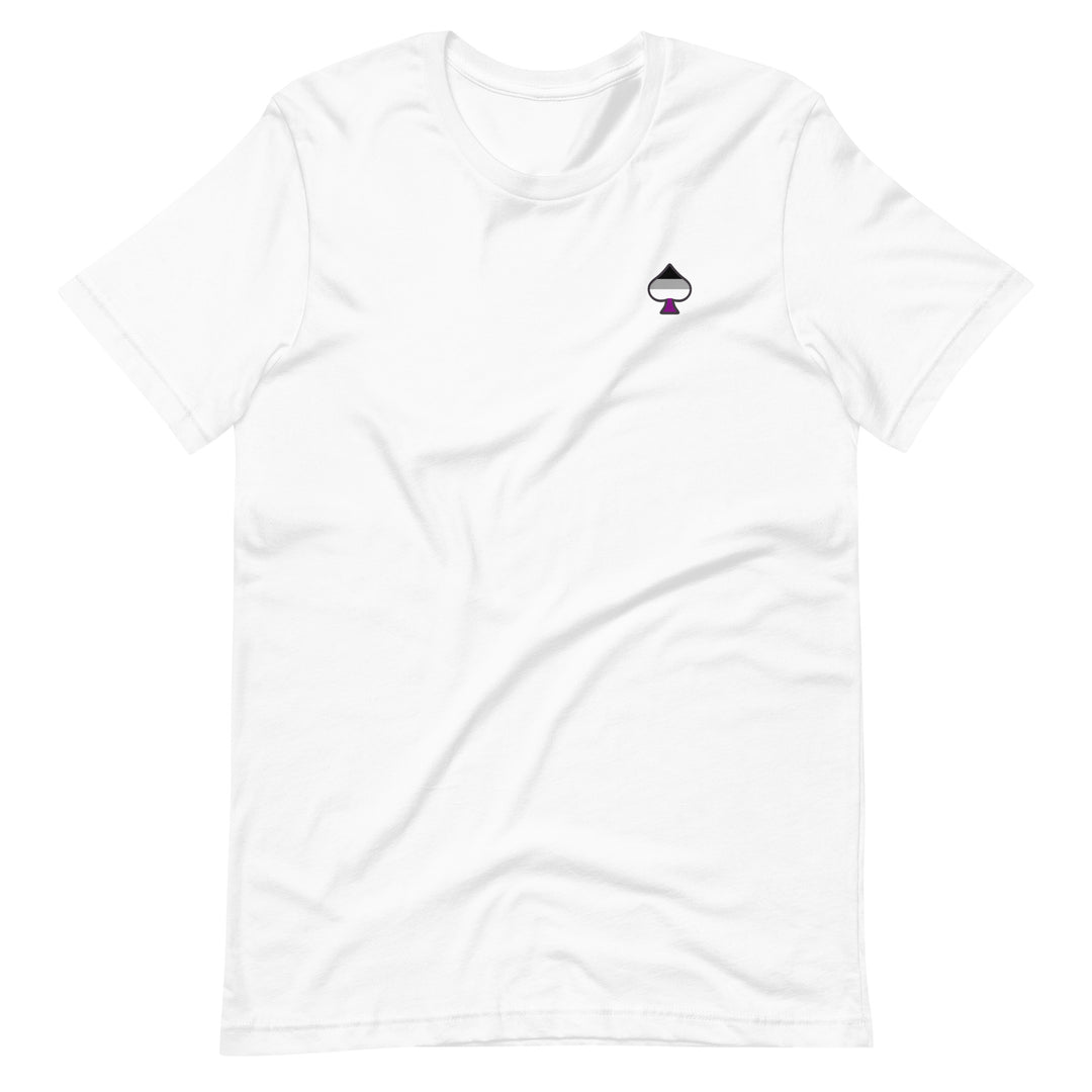 Ace of Spades Asexual Pride T-Shirt T-shirts The Rainbow Stores