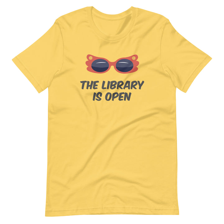 The Library Is Open RuPaul's Drag Race T-shirt T-shirts The Rainbow Stores