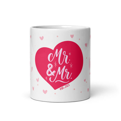 Mr & Mr Just Married Mug  The Rainbow Stores